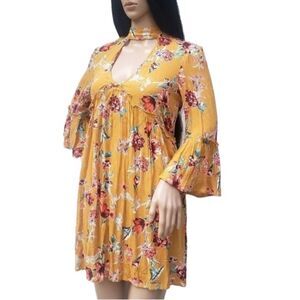 Band of Gypsies Boho Mini Dress XS New
